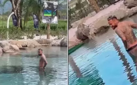 Esc�ndalo de Neymar en Brasil: tras fiesta en lago prohibido de su mansi�n recibi� millonaria multa