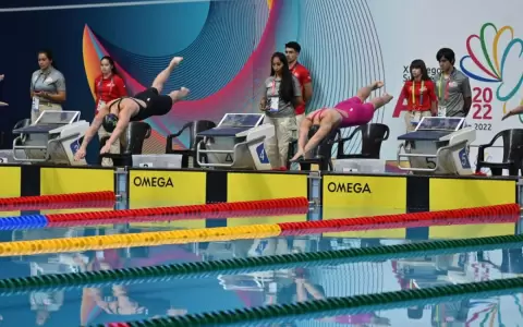 Campeonato Nacional de Nataci�n prosigue en el CAN