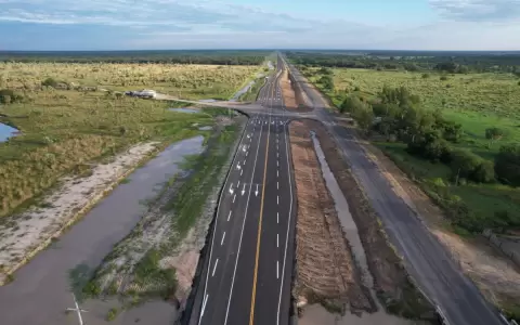 Habilitan 87 km de nuevos tramos concluidos de la ruta Transchaco