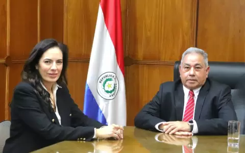 "Para una transici�n ordenada", titular del MOPC recibi� a la futura ministra de la cartera de obras