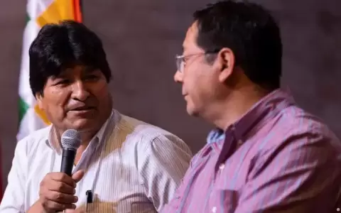 Bolivia: Luis Arce y Evo Morales evidencian divisi�n en MAS