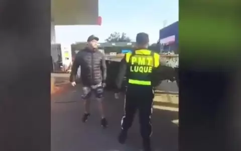 Imputan al joven que agredi� con arma blanca a PMT en Luque