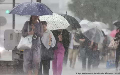 Jap�n: lluvias torrenciales dejan heridos y miles de evacuados