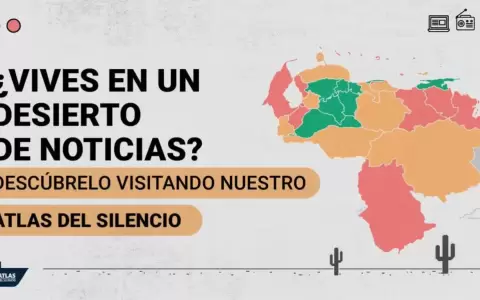 Aumenta a m�s de 7 millones la cifra de venezolanos que viven en desiertos de noticias