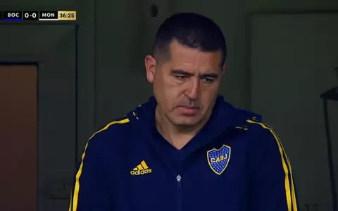 As� reaccion� Riquelme a la ins�lita expulsi�n de Bruno Valdez