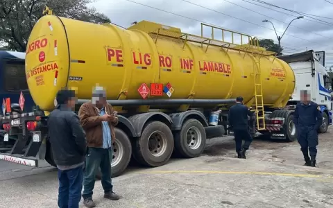 Chofer de cami�n habr�a sido responsable del robo de combustible