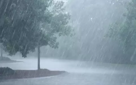 Lluvias con tormentas el�ctricas, vientos moderados y ocasional ca�da de granizos