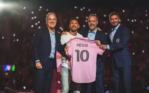 As� fue la presentaci�n de Lionel Messi en el Inter Miami
