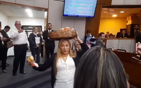 Diputada reparti� chipa a sus colegas y le dijeron "cirquera"