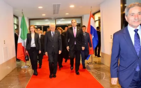 Presidente de Italia ya se encuentra en el pa�s y hoy se reunir� con Abdo Ben�tez en Palacio
