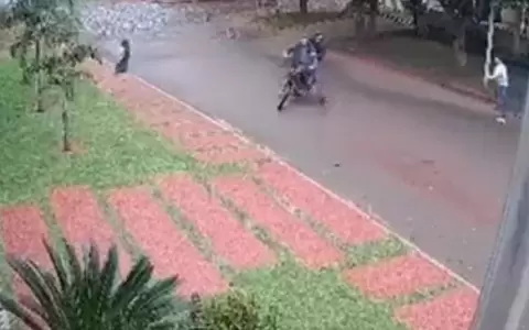 Motochorros asaltan a dos ni�as que regresaban de la despensa en Hernandarias