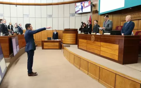 Javier Vera alias "Chaque�ito" jur� en reemplazo de �Mburur��