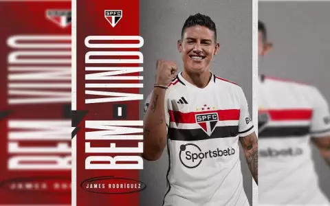 James Rodr�guez es nuevo jugador de S�o Paulo