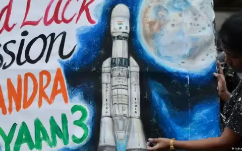 India lanza el cohete Chandrayaan-3 a la Luna