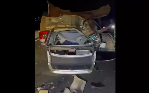 Reportan fuerte accidente de tr�nsito en la nueva circunvalaci�n de la ruta PY02