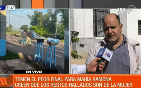 Confirman que restos corresponden a Mar�a Ramona, apuntan como c�mplice a esposa de Cantero