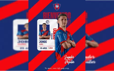 Cerro Porte�o oficializa a su quinto refuerzo: Jorge Morel