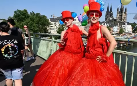 Hist�rico desfile de comunidad LGBT+ en Colonia, Alemania