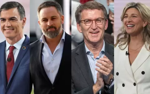 Elecciones en Espa�a: candidatos esperan el d�a "D" en familia, van al cine o hacen deporte