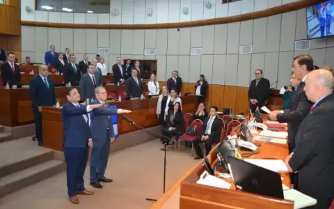 Senado: colorados concretran primeras movidas, Baruja pidi� permiso y asumi� Barrios