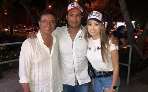 Nicol�s Petro, hijo del presidente, y Day V�squez, su exesposa, fueron capturados por el CTI de la Fiscal�a