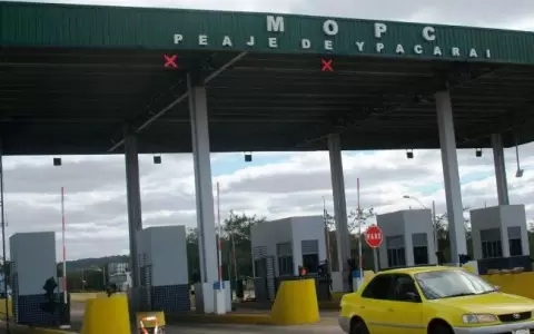 Desde ma�ana sube costo del peaje en Ypacara� sin obras concluidas: de G. 5000 a G. 15000