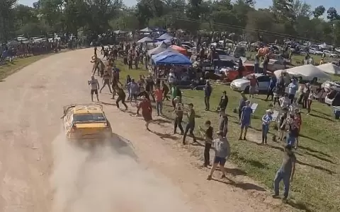 Piloto repudia la falta de seguridad en el Transchaco Rally