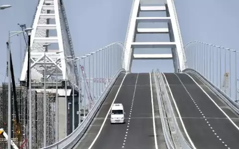 Rusia suspende tr�fico en el puente del estrecho de Kerch