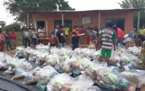 Sigue asistencia humanitaria en el Chaco para mitigar los efectos de la sequ�a