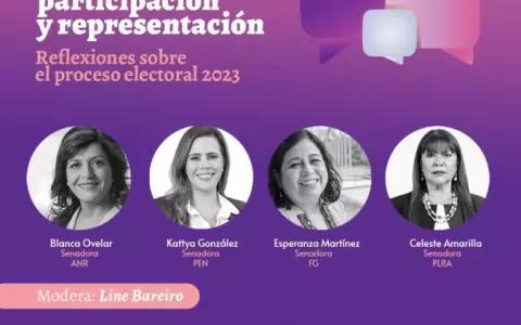 Senadoras reflexionar�n sobre participaci�n y representaci�n de las mujeres en el proceso electoral