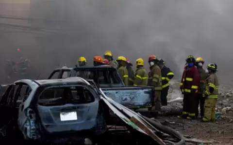 Rep�blica Dominicana: una explosi�n en una zona comercial caus� al menos 11 muertos y 11 desaparecidos
