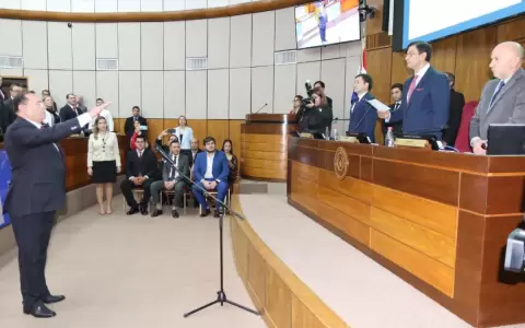 Retamozo asumi� como senador en reemplazo de Riera, quien va como ministro del Interior