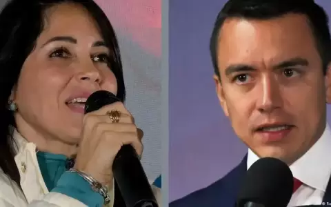 Luisa Gonz�lez y Daniel Noboa apuntan a segunda vuelta