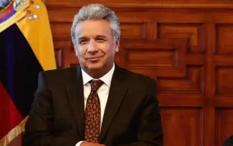 Len�n Moreno, expresidente de Ecuador.