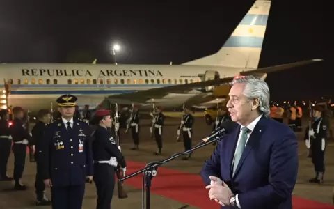 Presidente argentino tambi�n llega al Paraguay