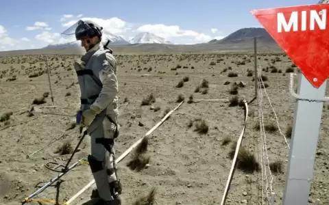 Chile: minas que puso Pinochet a�n pueden suponer un riesgo