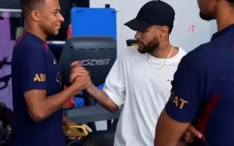 �Sin rencores? As� fue la despedida entre Mbapp� y Neymar