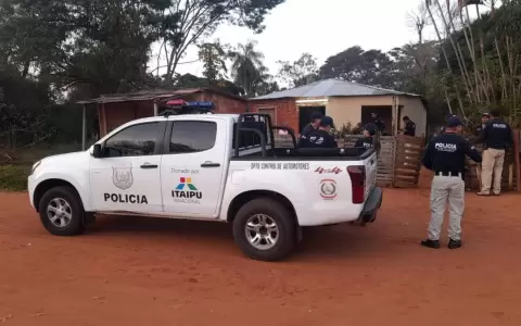 Durante allanamiento en Capiat�, detienen a implicado en robo de veh�culos
