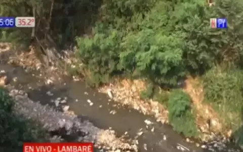 Encuentran cad�ver en el cauce de un arroyo en Lambar�