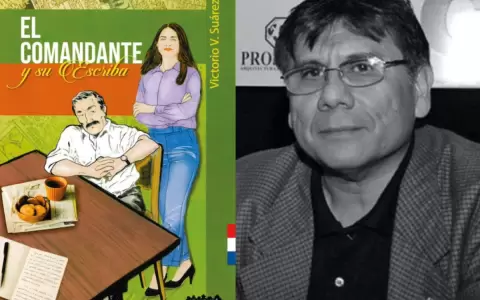 Victorio Su�rez presenta su novela �El comandante y su escriba�