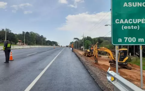 Cedi� la tierra bajo la ruta PY02 y el MOPC responde que se realizaron las reparaciones
