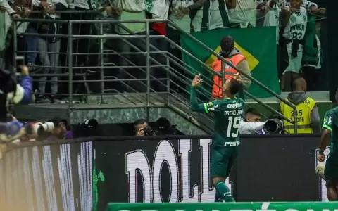 Jugador de Palmeiras se descontrola tras ag�nico gol