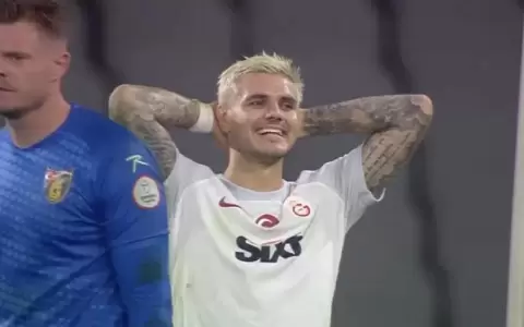 Mauro Icardi quiso imitar penal de Messi y Su�rez, pero protagoniz� un blooper ins�lito