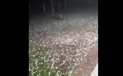 Fuertes tormentas y granizada golpean al sur del pa�s