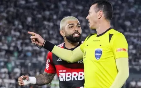 Gabigol recibe sanci�n por declaraciones tras derrota vs. Olimpia