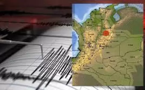 Sismo de magnitud 5.5 sacude Colombia este jueves