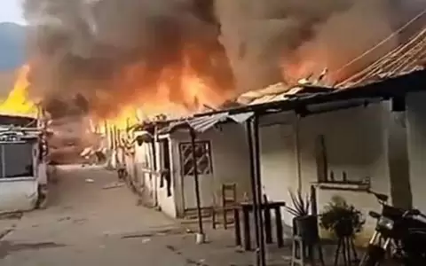 Lo que deja el incendio en la c�rcel de Tocor�n en Venezuela, la "cuna" del Tren de Aragua