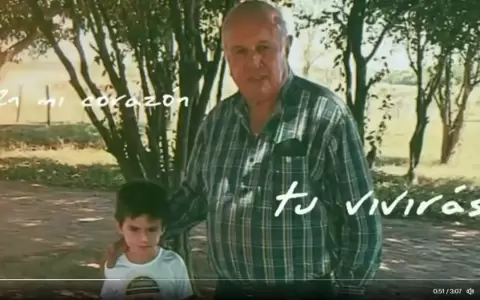 A tres a�os del secuestro de �scar Denis, su nieto le dedica una emotiva canci�n