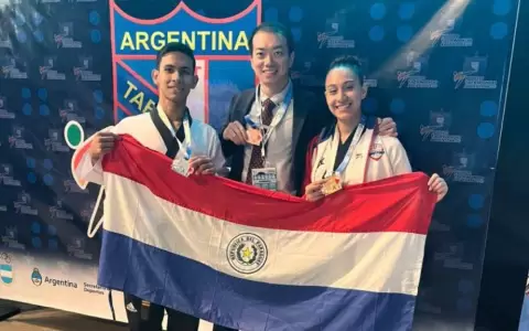 Paraguay cosecha medallas de plata y bronce en torneo internacional de taekwondo