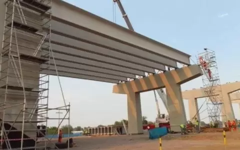 Se inici� el montaje de vigas del viaducto de acceso al puente de la Bioce�nica